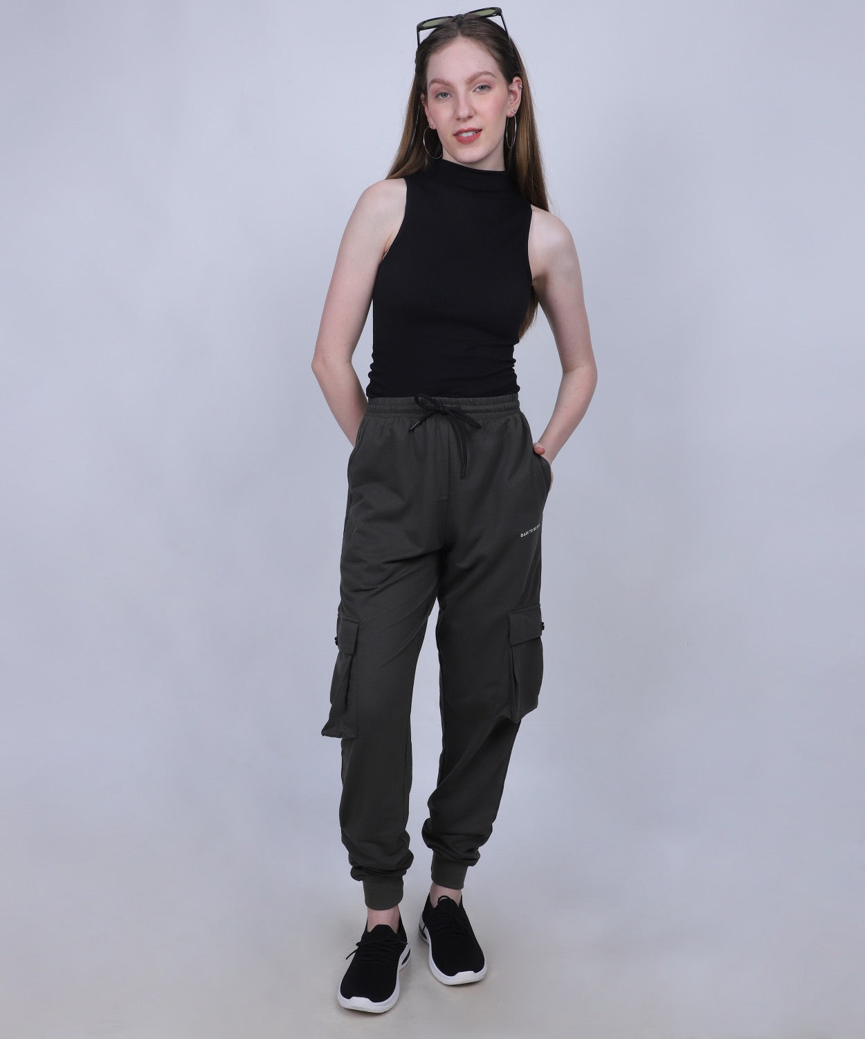 Dark Olive Cargo Jogger