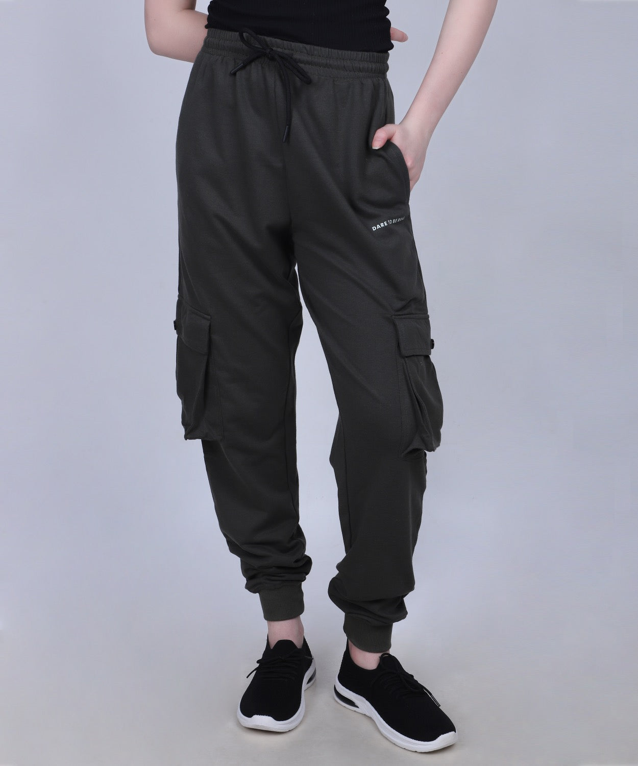 Dark Olive Cargo Jogger