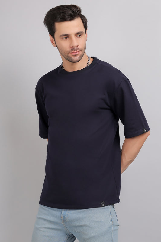 Japanese Text Print Oversized T-Shirt