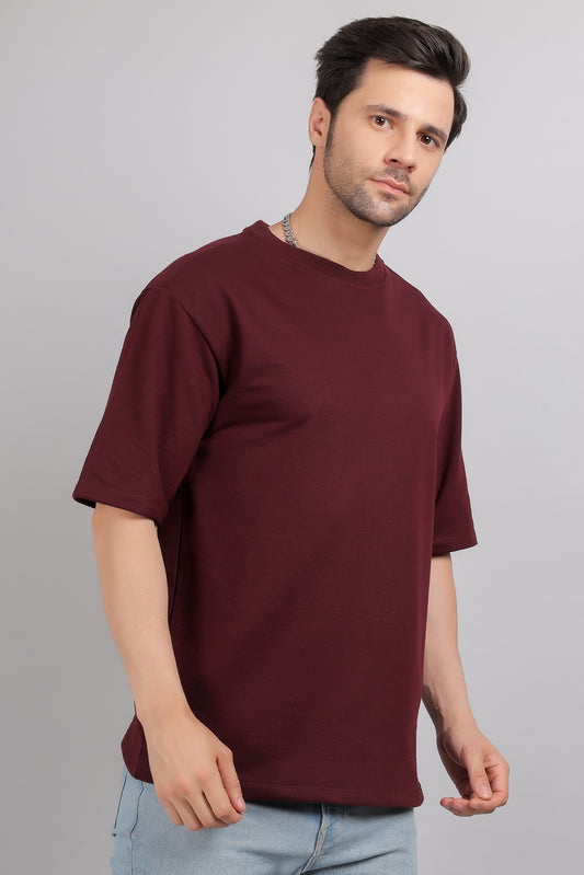 Coffee Print Oversized T-Shirt