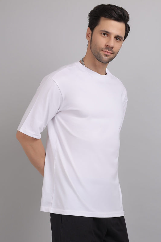 White Plain Oversized T-Shirt