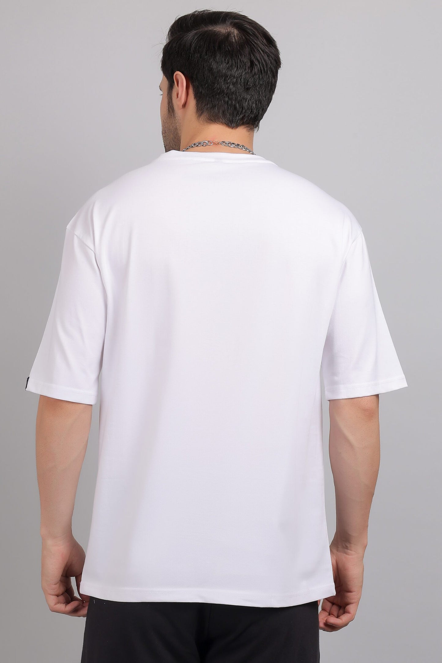 White Plain Oversized T-Shirt