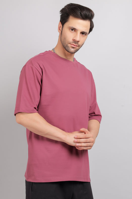 Plain Oversize Tee and Black Cargo Jogger