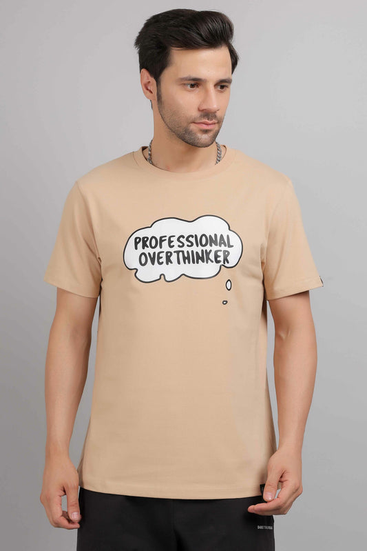 Professional Overthinker Round Neck T-Shirt