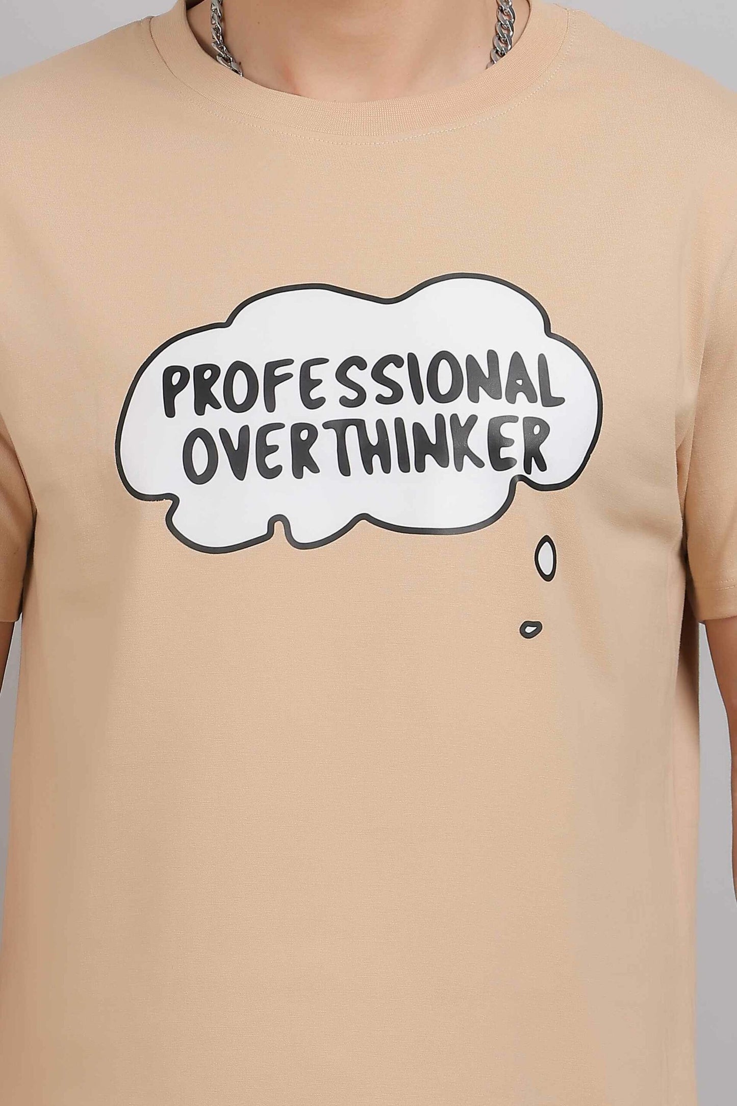 Professional Overthinker Round Neck T-Shirt