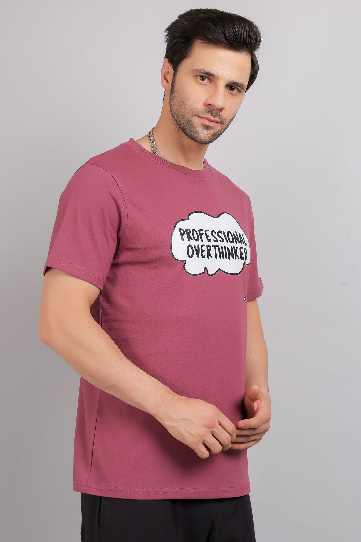 Professional Overthinker Round Neck T-Shirt