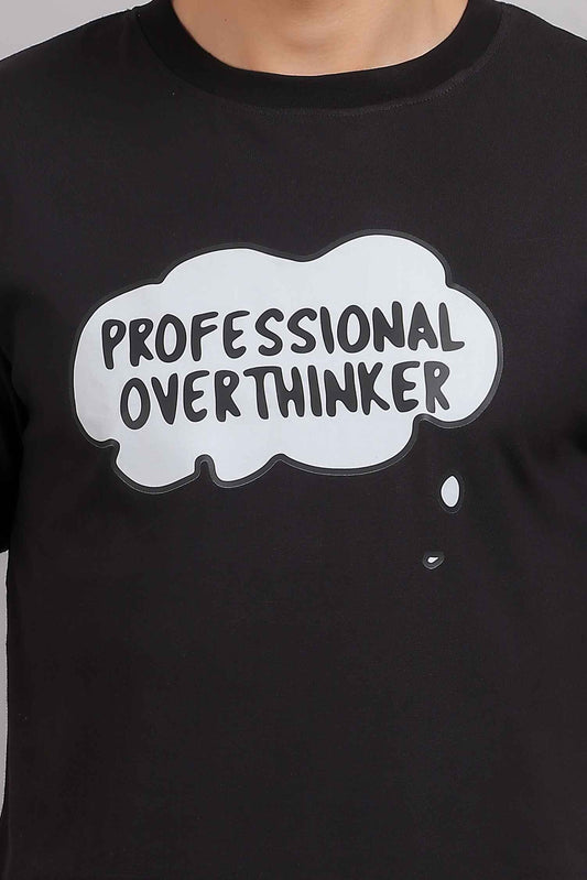 Professional Overthinker Round Neck T-Shirt