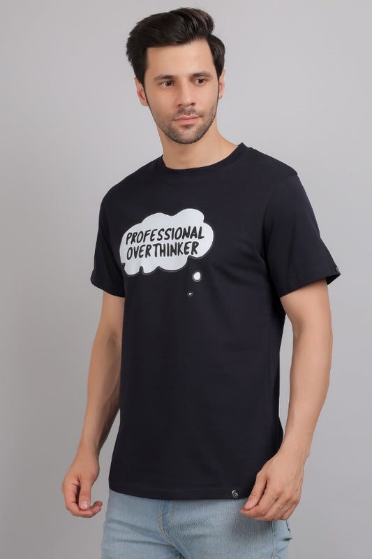 Professional Overthinker Round Neck T-Shirt