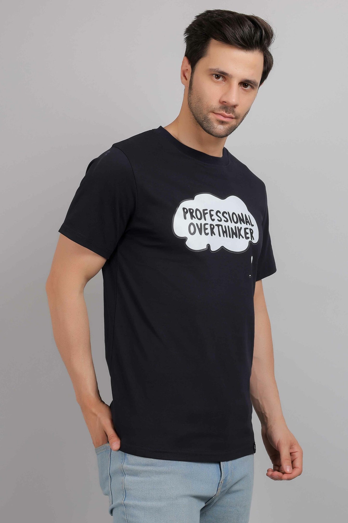Professional Overthinker Round Neck T-Shirt