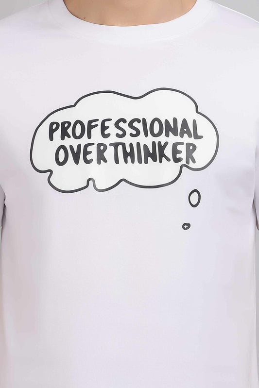 Professional Overthinker Round Neck T-Shirt