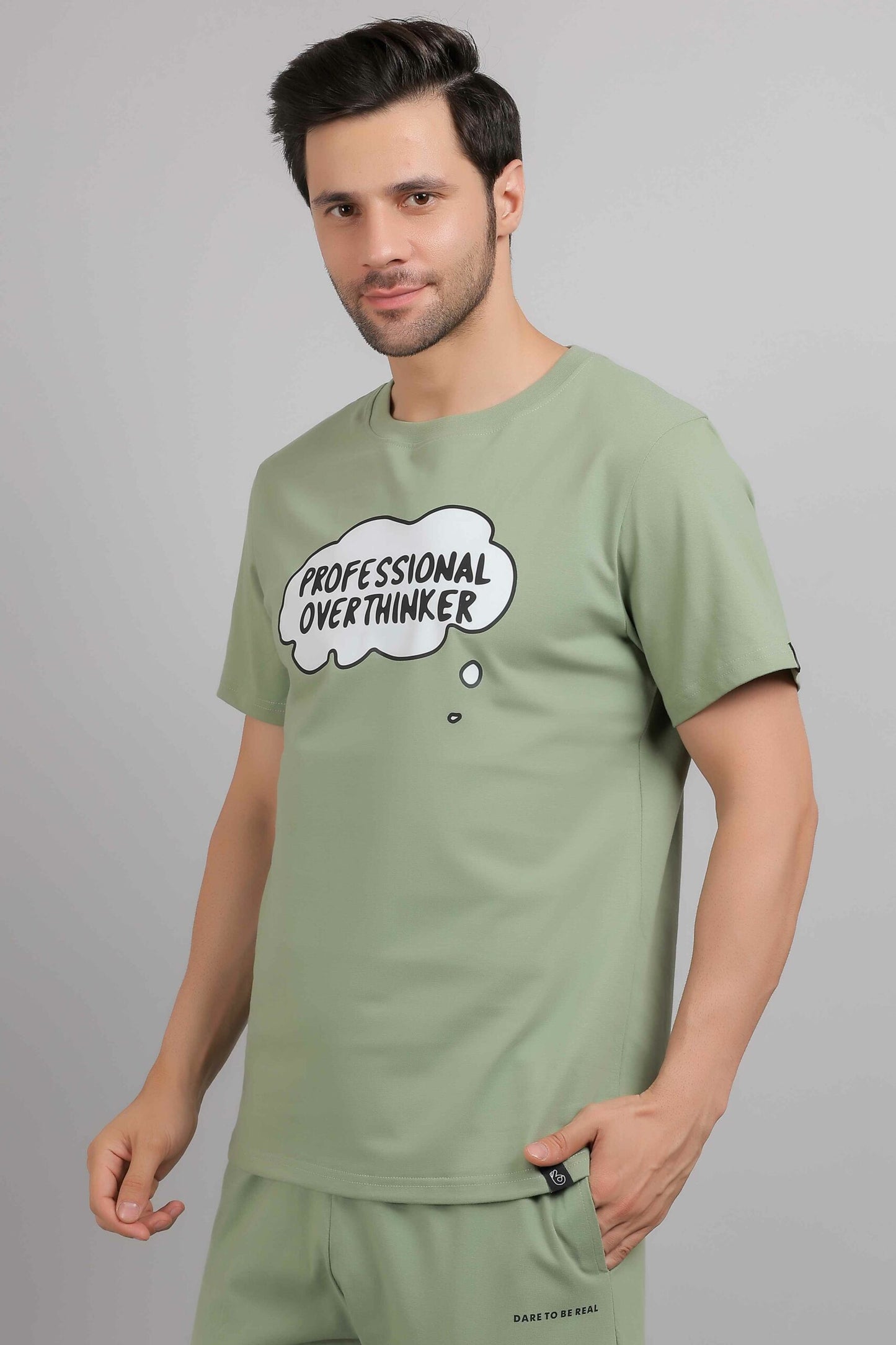 Professional Overthinker Round Neck T-Shirt
