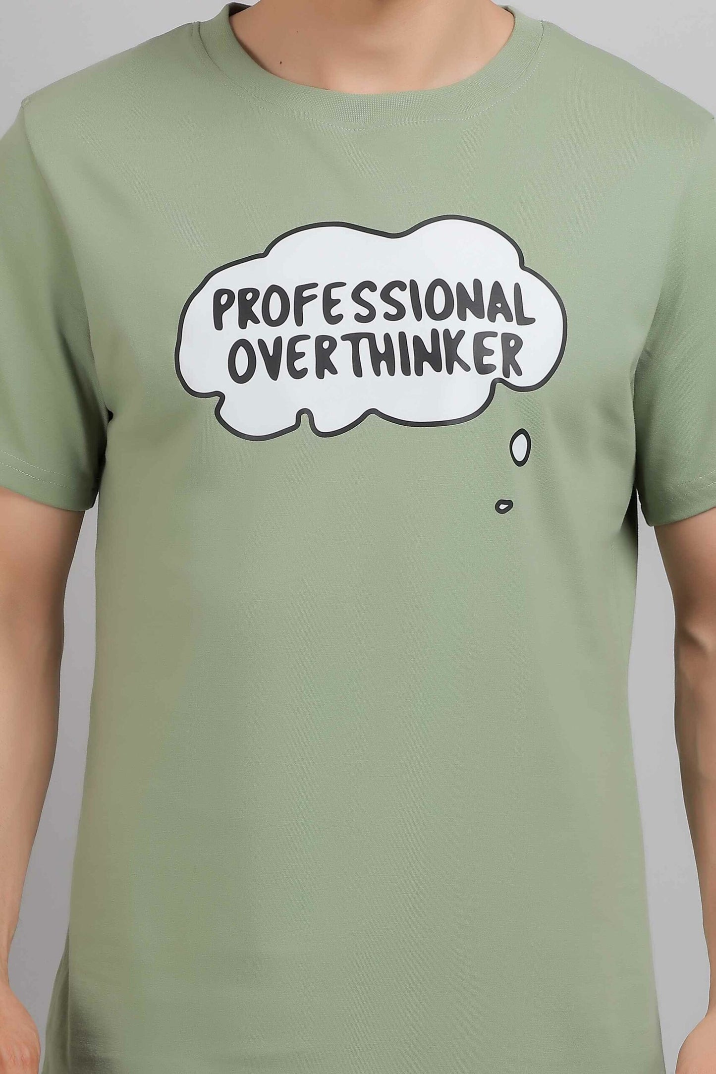 Professional Overthinker Round Neck T-Shirt