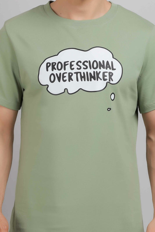 Professional Overthinker Round Neck T-Shirt