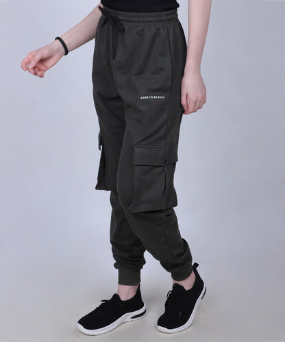 Dark Olive Cargo Jogger