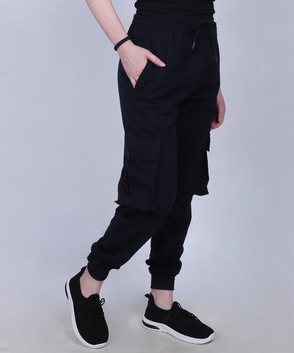 Navy Blue Cargo Jogger