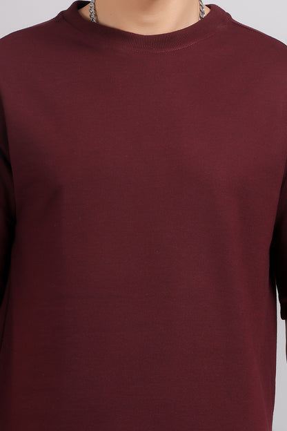 Coffee Print Oversized T-Shirt