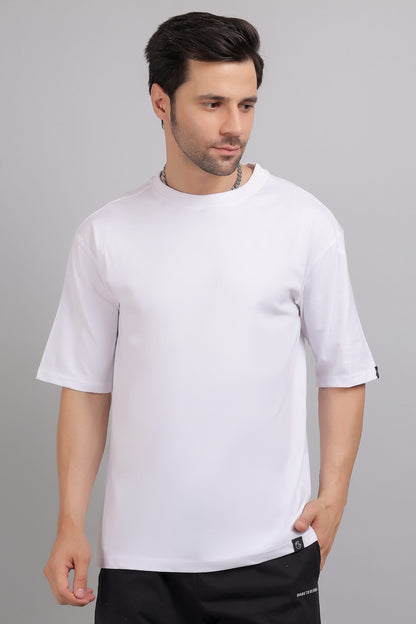 White Plain Oversized T-Shirt