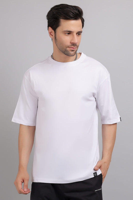White Plain Oversized T-Shirt