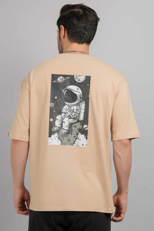 Astronaut Print Oversized T-Shirt