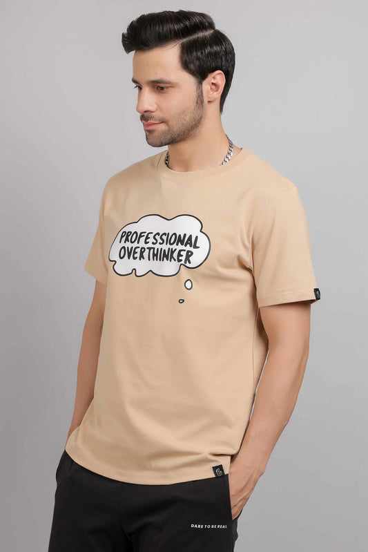 Professional Overthinker Round Neck T-Shirt