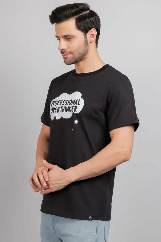 Professional Overthinker Round Neck T-Shirt