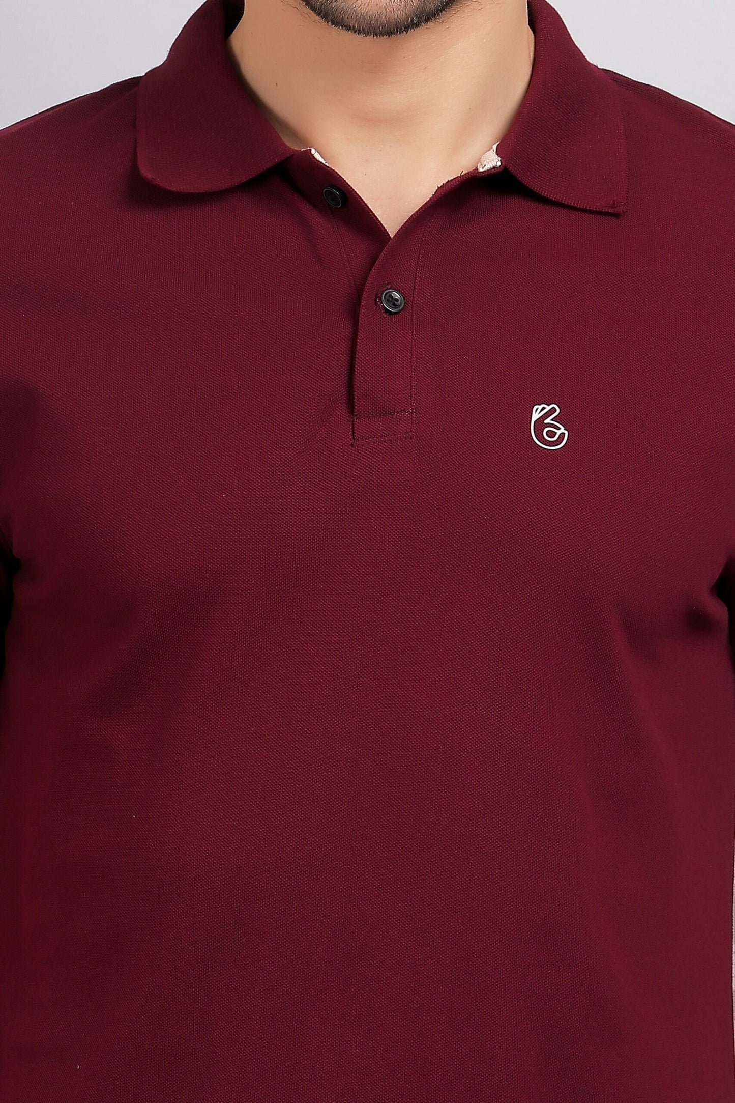 Fine Polo Neck Tee