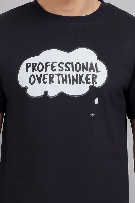 Professional Overthinker Round Neck T-Shirt
