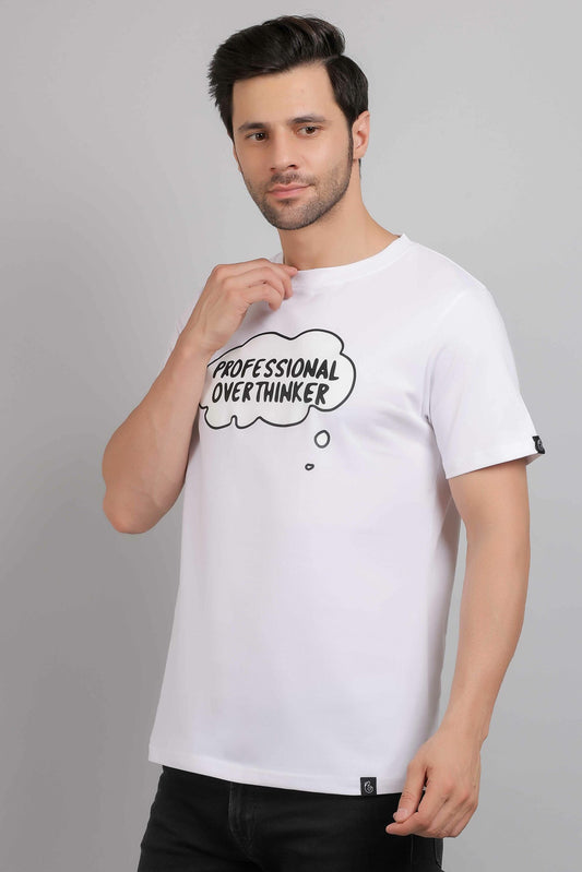 Professional Overthinker Round Neck T-Shirt