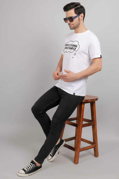 Professional Overthinker Round Neck T-Shirt