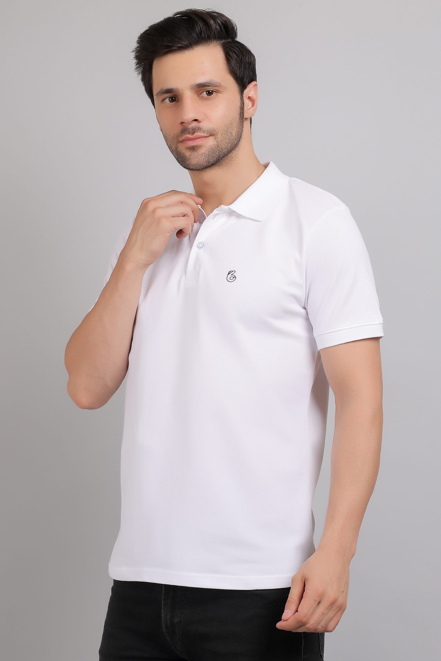 Fine Polo Neck Tee