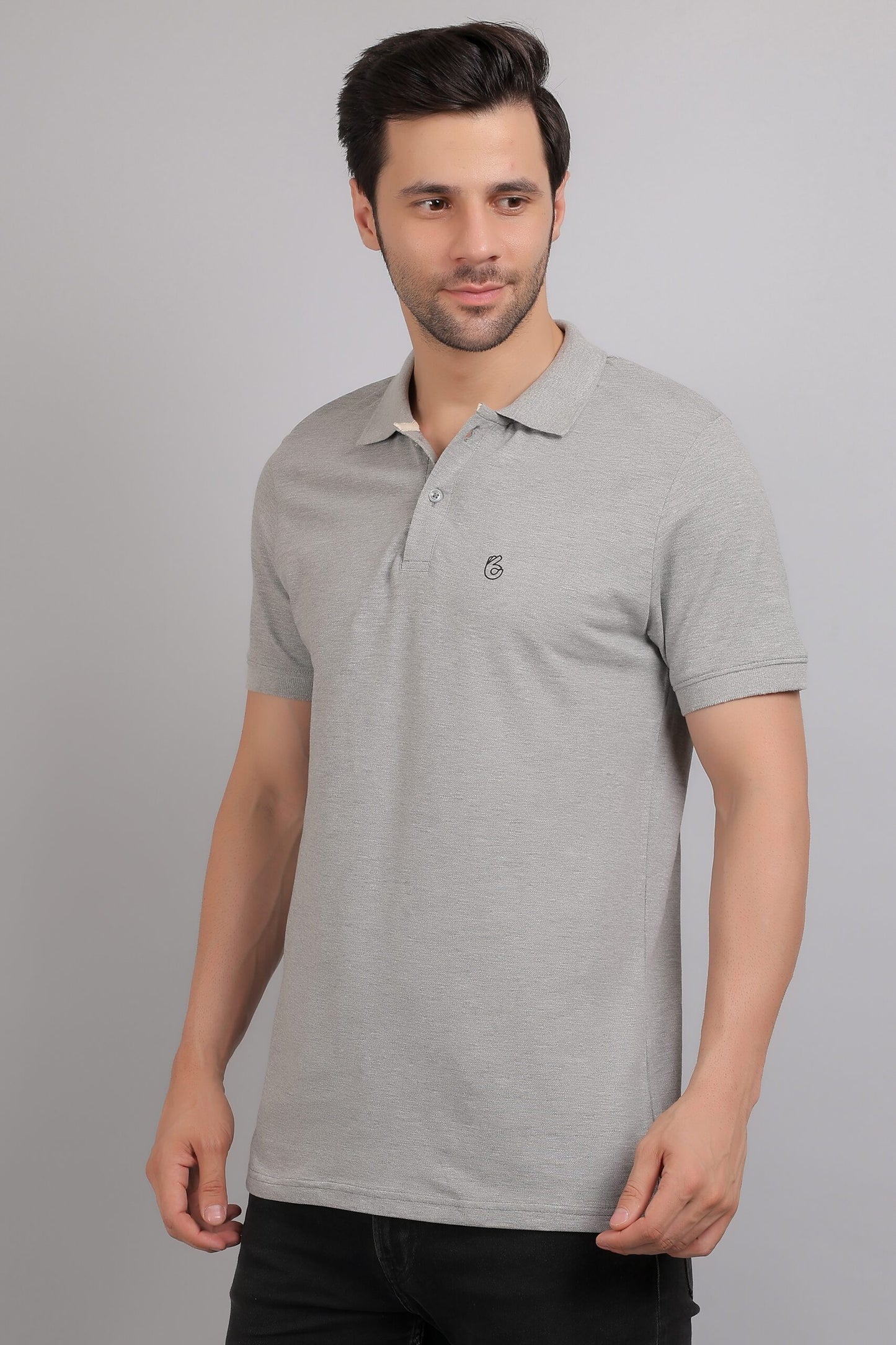 Fine Polo Neck Tee