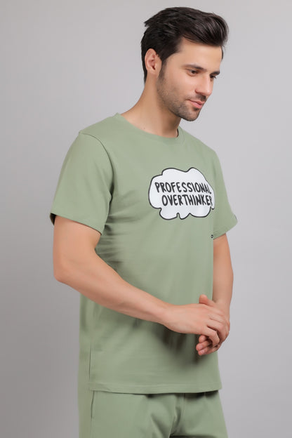 Professional Overthinker Round Neck T-Shirt
